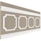 Ekena Millwork 94 1/2"L (Adjustable 36"H to 40"H) Ashford Scalloped Panel Traditional Wainscot Paneling Kit WPKUSC081P036 - alternate 5